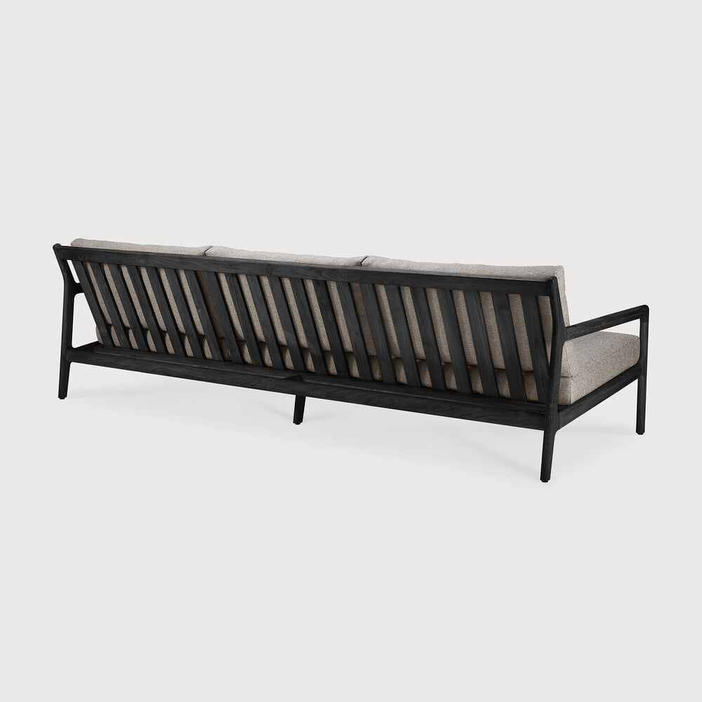 ETHNICRAFT JACK OUTDOOR 3 SEATER SOFA - TEAK BLACK | $4,719.00 - $6,486.00