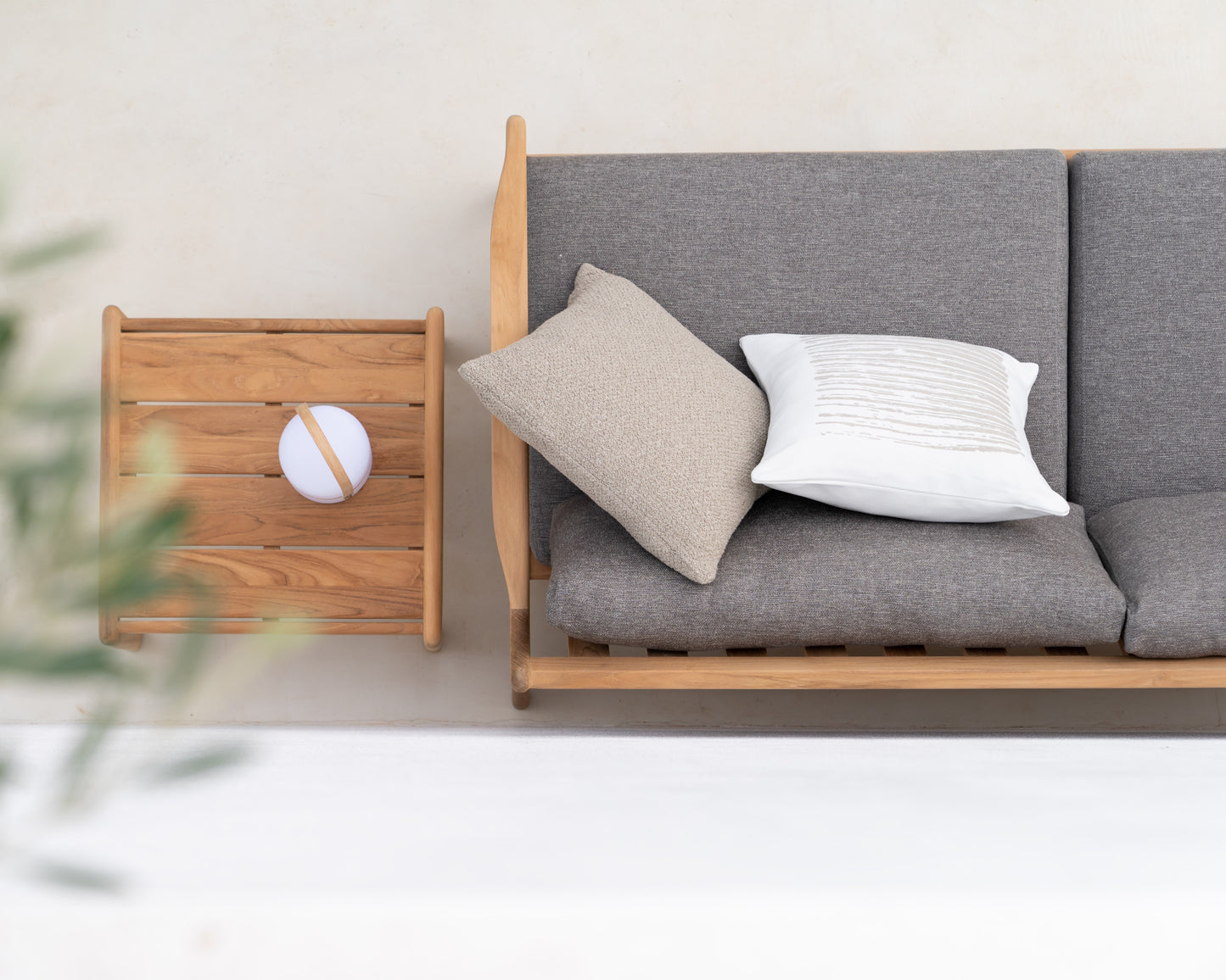 ETHNICRAFT JACK OUTDOOR SIDE TABLE  - TEAK | $539.00