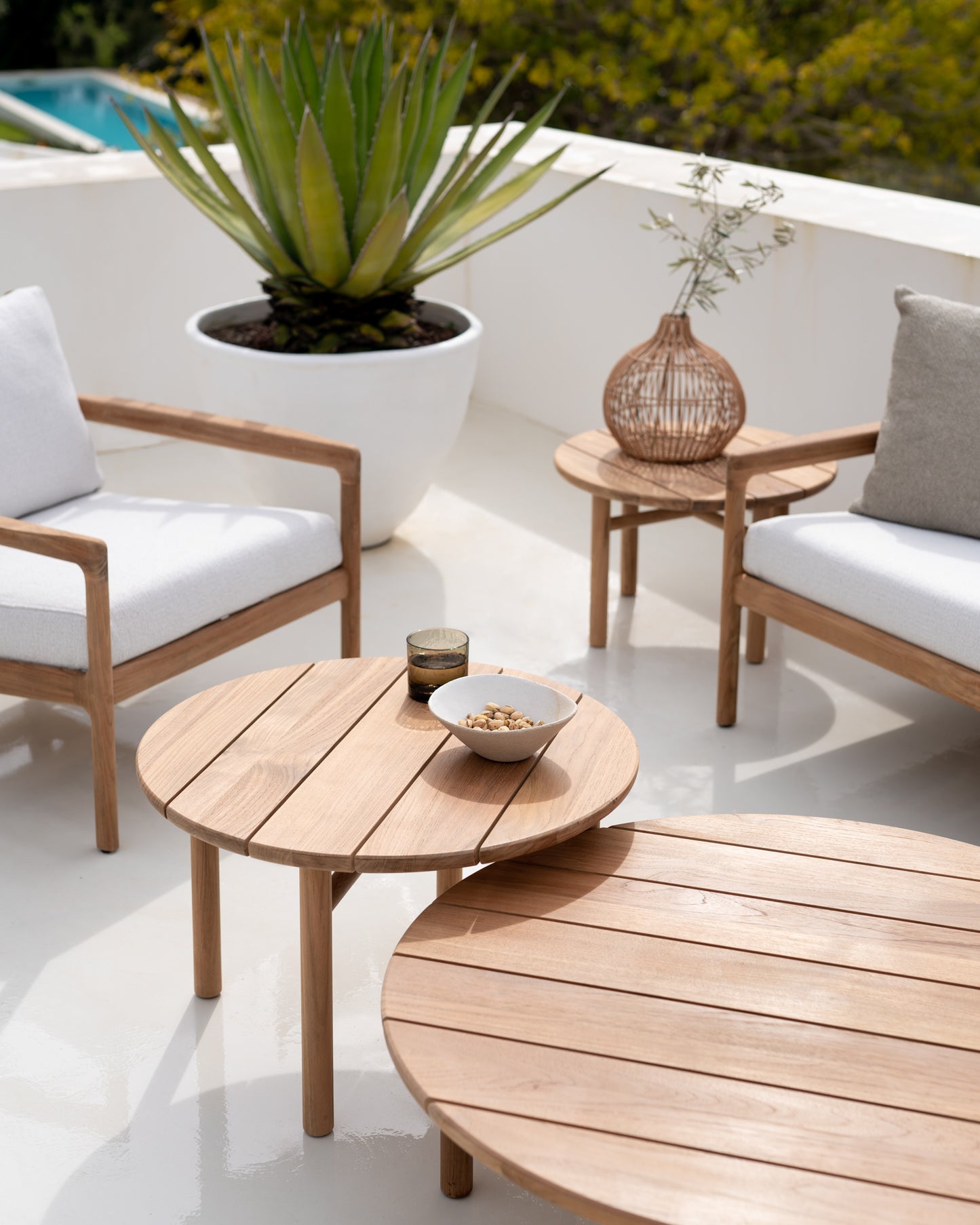 ETHNICRAFT QUATRO OUTDOOR COFFEE TABLE - TEAK | $939.00 - $1,489.00