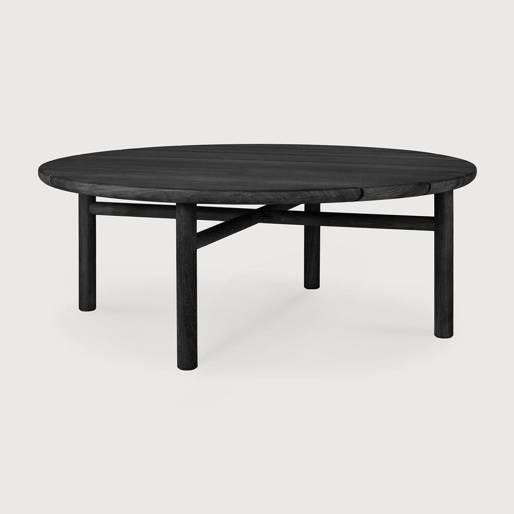 ETHNICRAFT QUATRO OUTDOOR COFFEE TABLE  - TEAK BLACK | $1,489.00