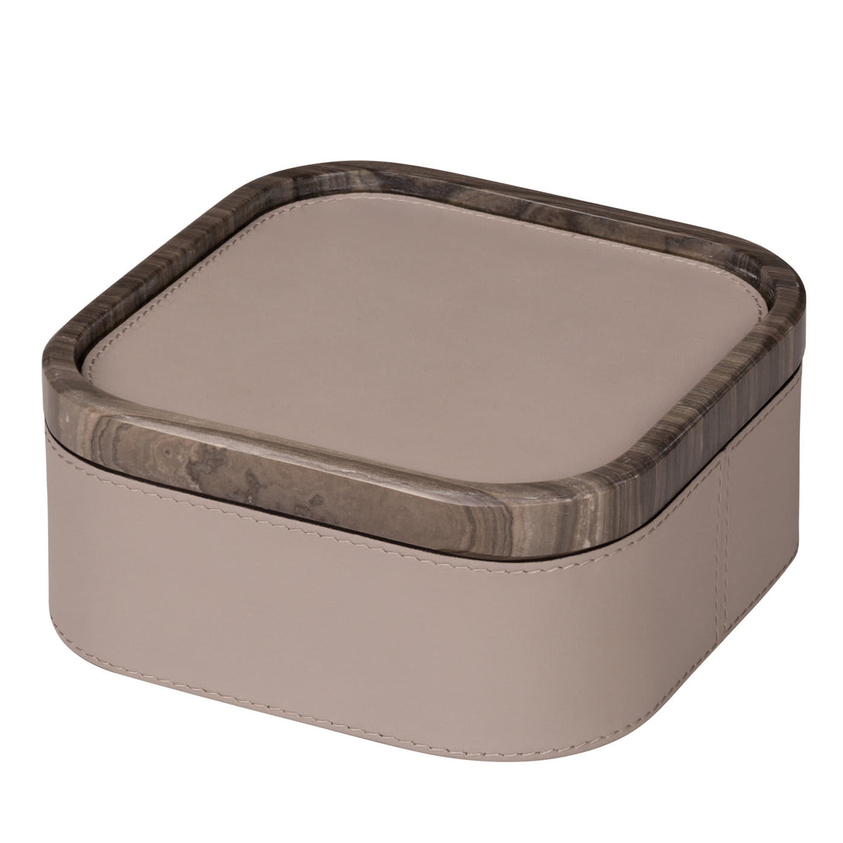 Giobagnara Polo Marmo Gray Small Square Stackable Box