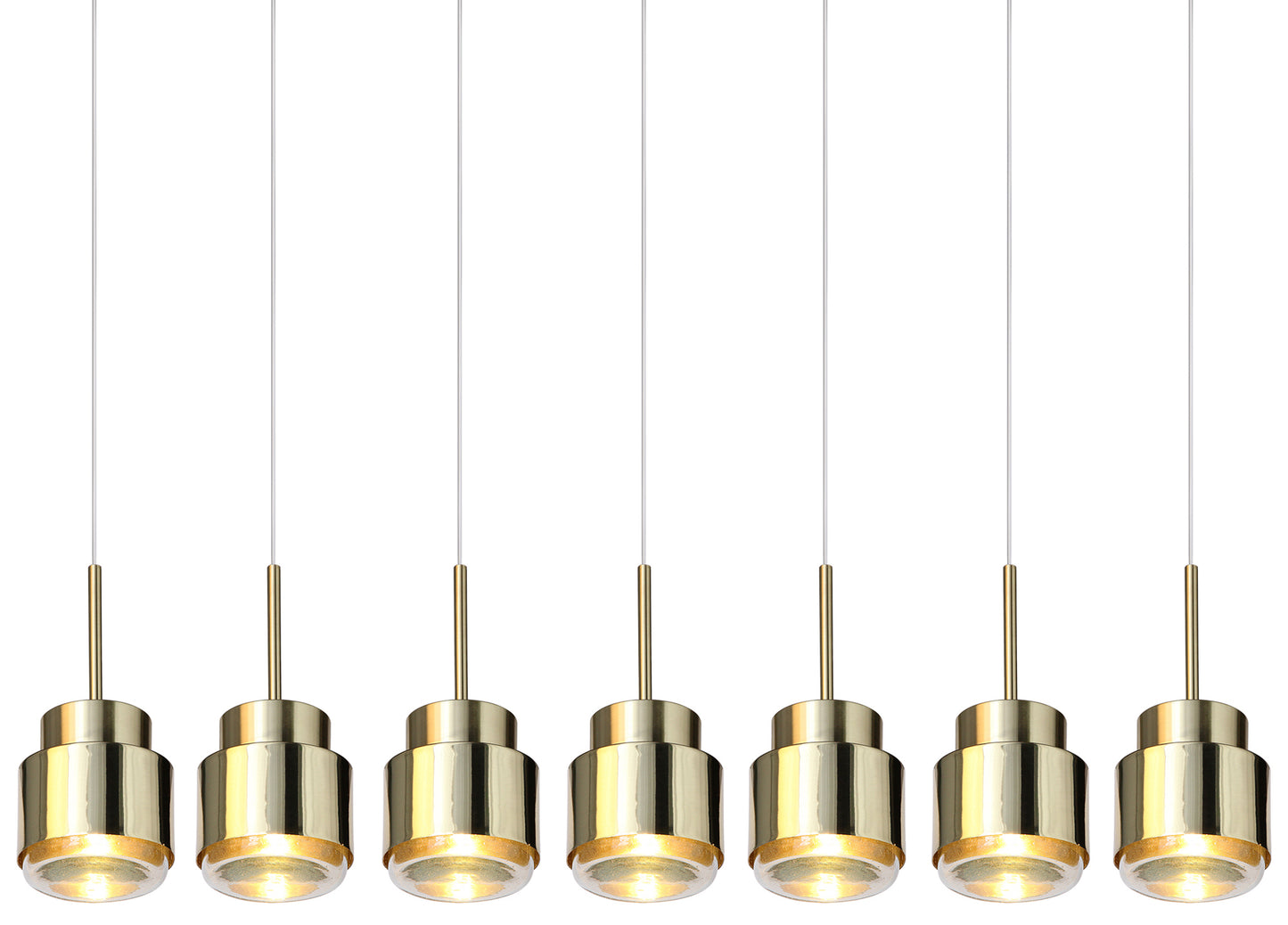 CUPALLO I LINEAR MULTI-LIGHT Pendant by David Pompa | $4,189.00 - $11,145.00