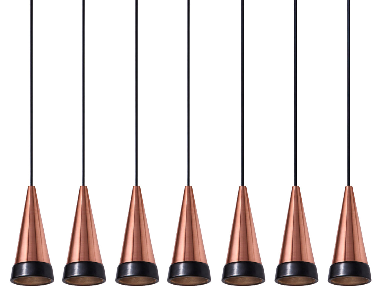 VITRIF I LINEAR MULTI-LIGHT Pendant by David Pompa | $2,399.00 - $5,774.00