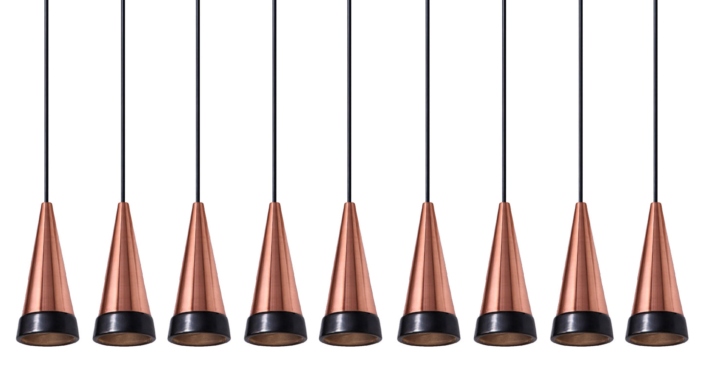 VITRIF I LINEAR MULTI-LIGHT Pendant by David Pompa | $2,399.00 - $5,774.00