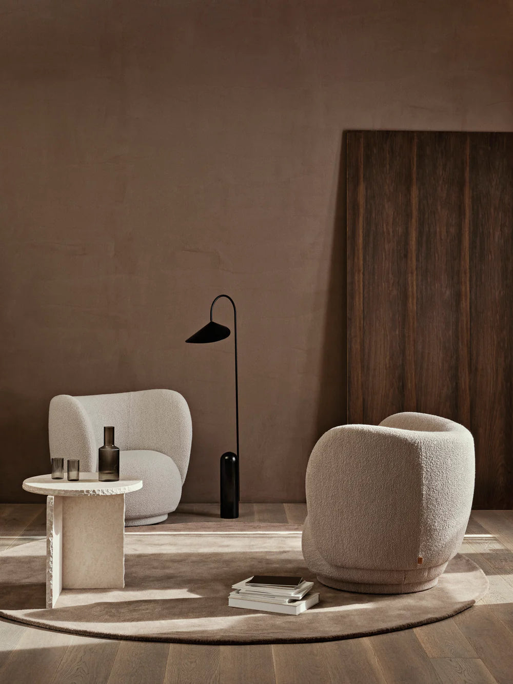FERM LIVING | MINERAL SCULPTURAL TABLE | $1,435.00