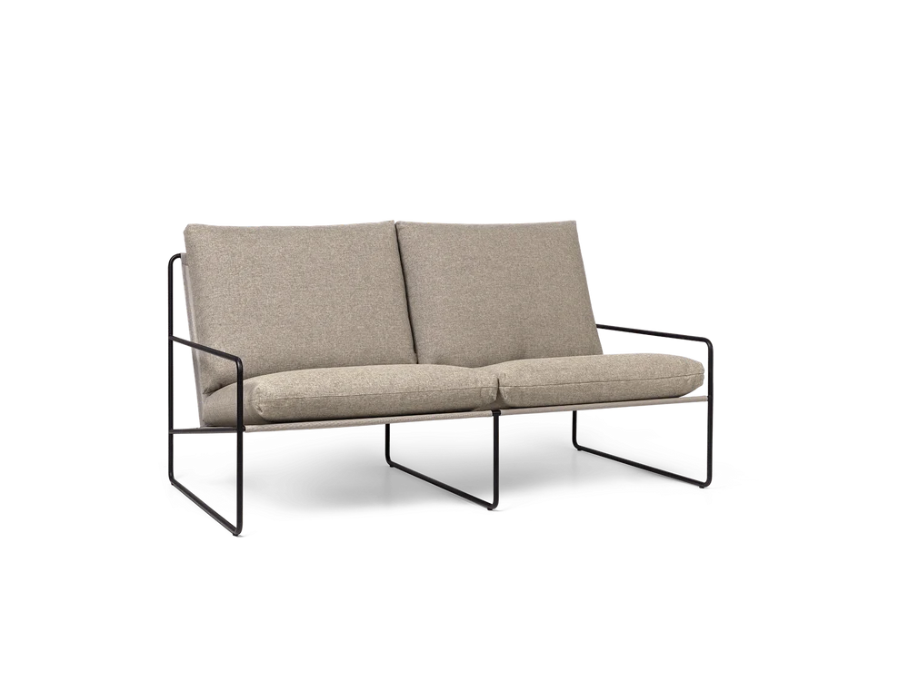 FERM LIVING | DESERT 2-SEATER - BLACK - DOLCE | $2,635.00
