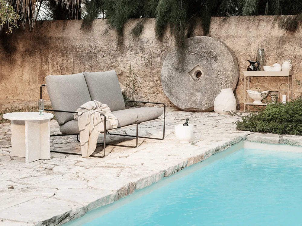 FERM LIVING | DESERT 2-SEATER - BLACK - DOLCE | $2,635.00