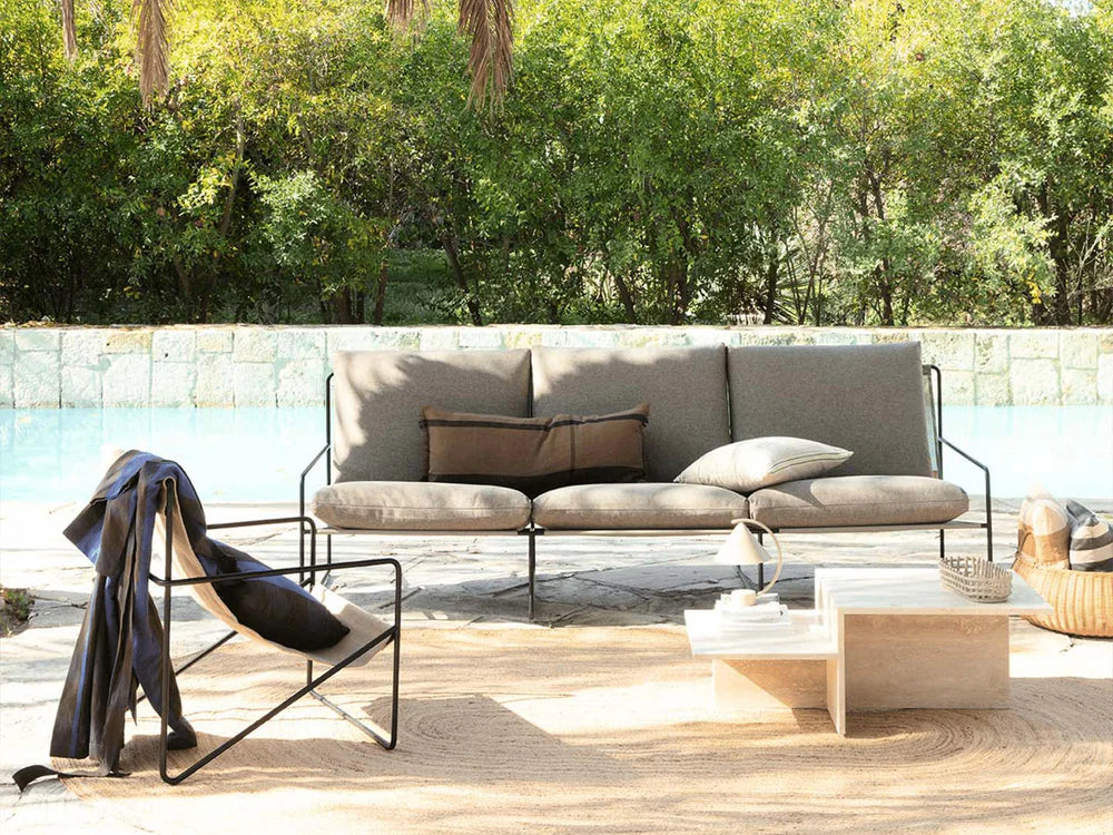 FERM LIVING | DESERT 3-SEATER - BLACK - DOLCE | $3,615.00