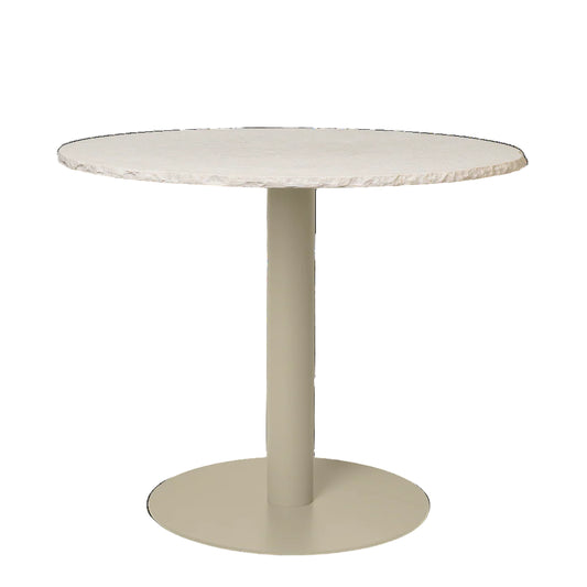 FERM LIVING | MINERAL DINING TABLE - BIANCO CURIA - CASHMERE | $1,955.00