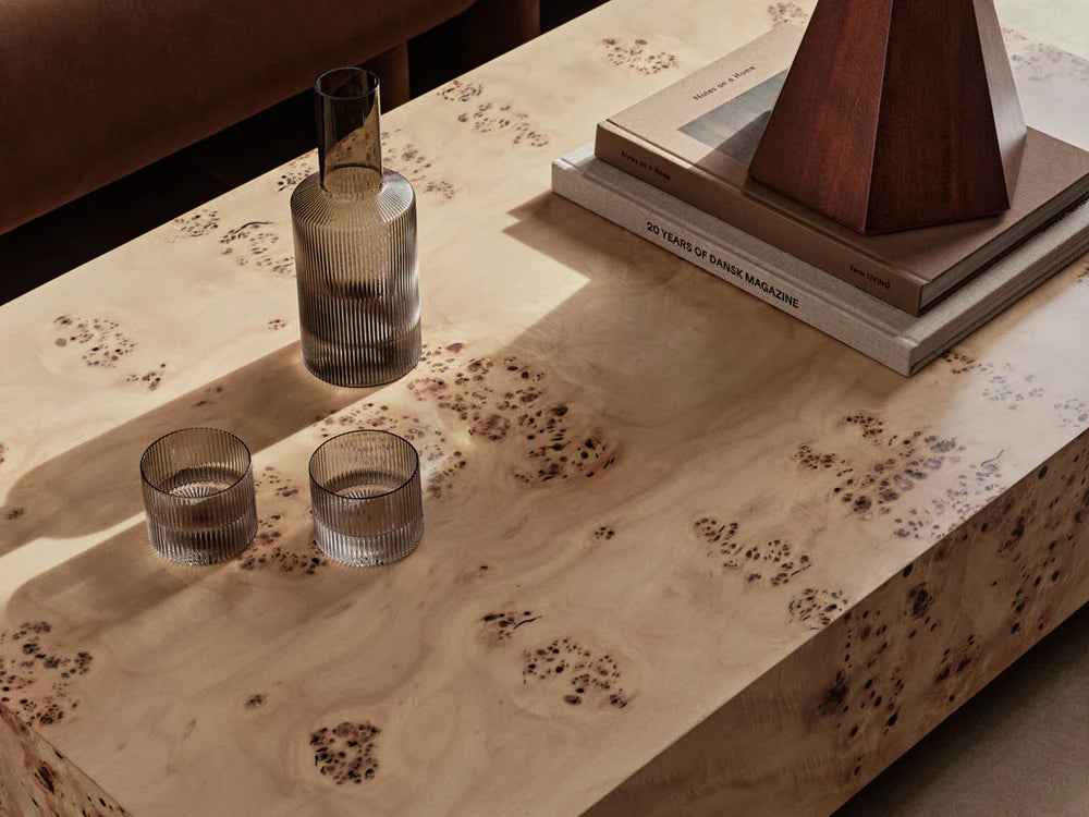 FERM LIVING | BURL COFFEE TABLE | $1,759.00