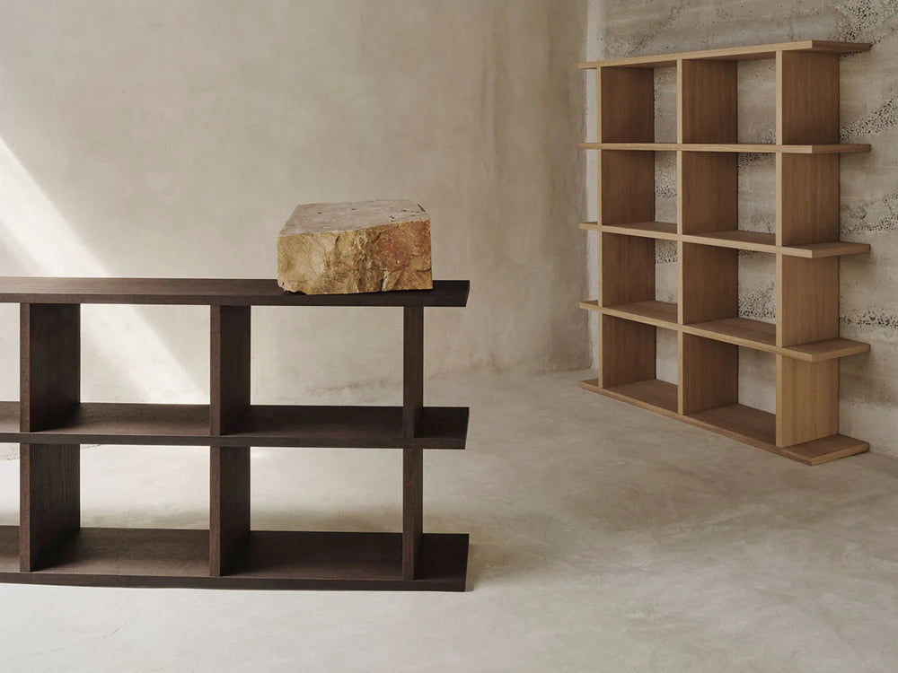 FERM LIVING | KONA BOOKCASE 3X2 - DARK STAINED OAK | $1,659.00