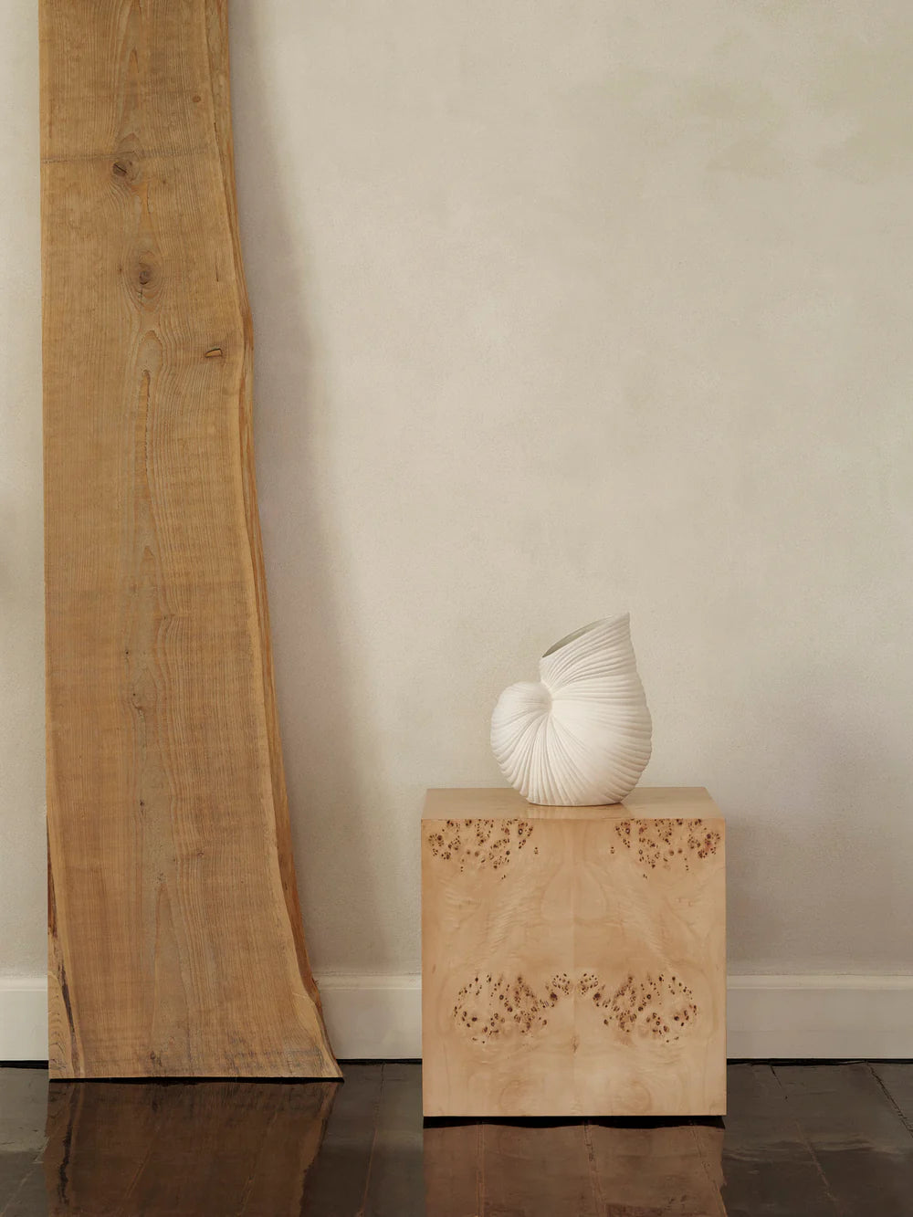 FERM LIVING | BURL CUBE SIDE TABLE | $665.00