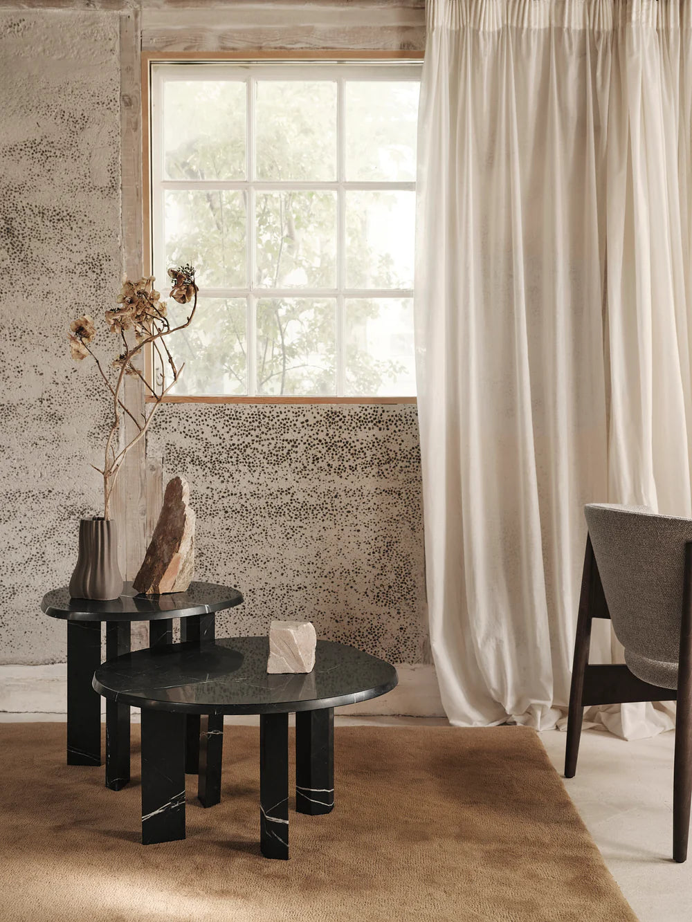 FERM LIVING | TAULA COFFEE TABLE - BLACK | $1,659.00