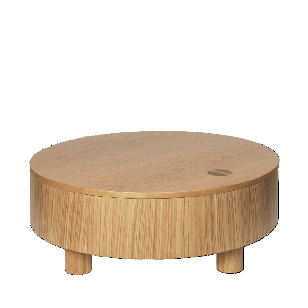 FERM LIVING | OLLES STORAGE TABLE - Ø80 | $2,149.00