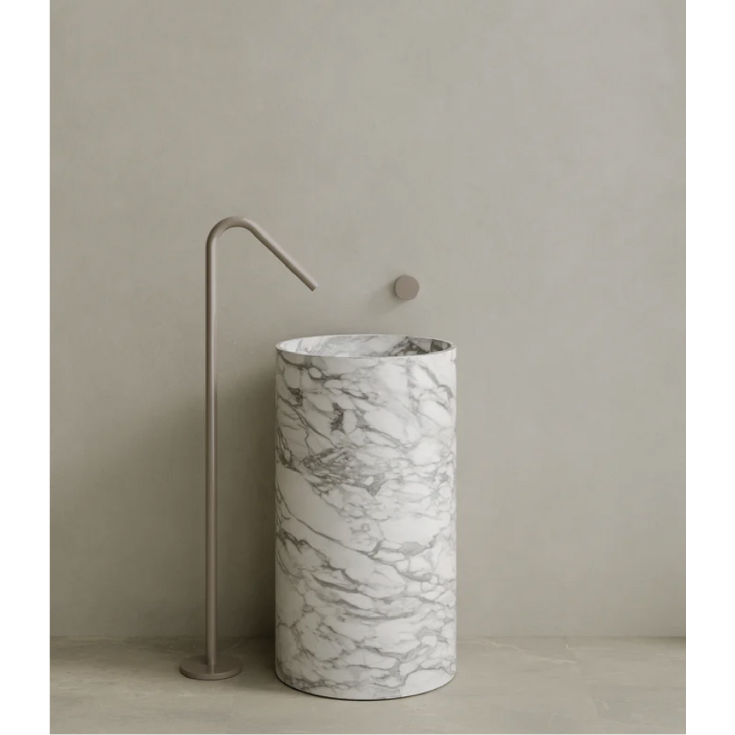 ELEMENTO BATH | ORBITA STONE PEDESTAL SINK | $5,349.30 -  $10,945.00