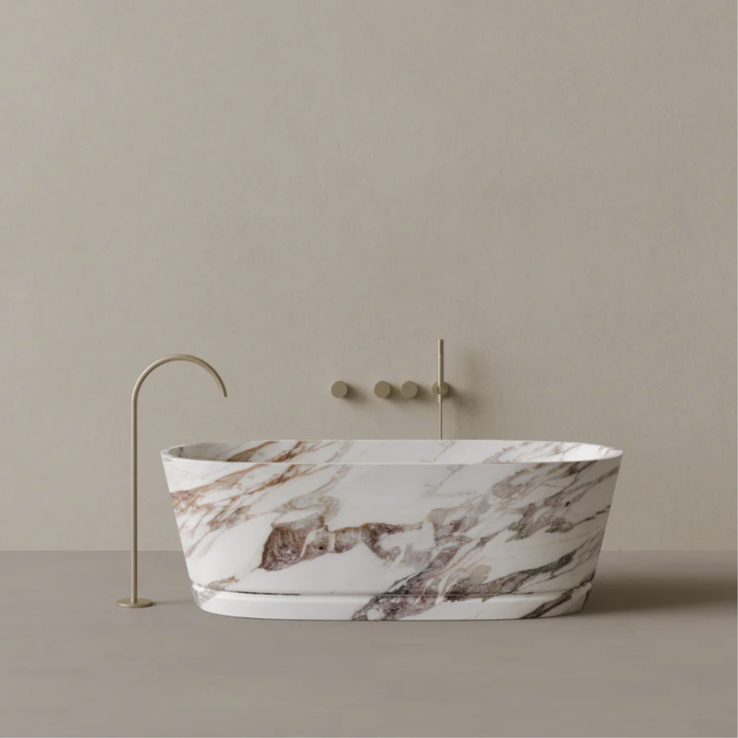 ELEMENTO BATH | 67" x 30" OVAL STONE BATHTUB | $10,326.00 - $37,764.00