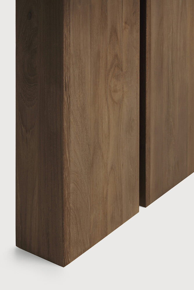 ETHNICRAFT DOUBLE EXTENDABLE DINING TABLE - TEAK | $6,119.00