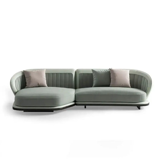 PIERRE LIGHT GREEN FABRIC SOFA I $35,250.00