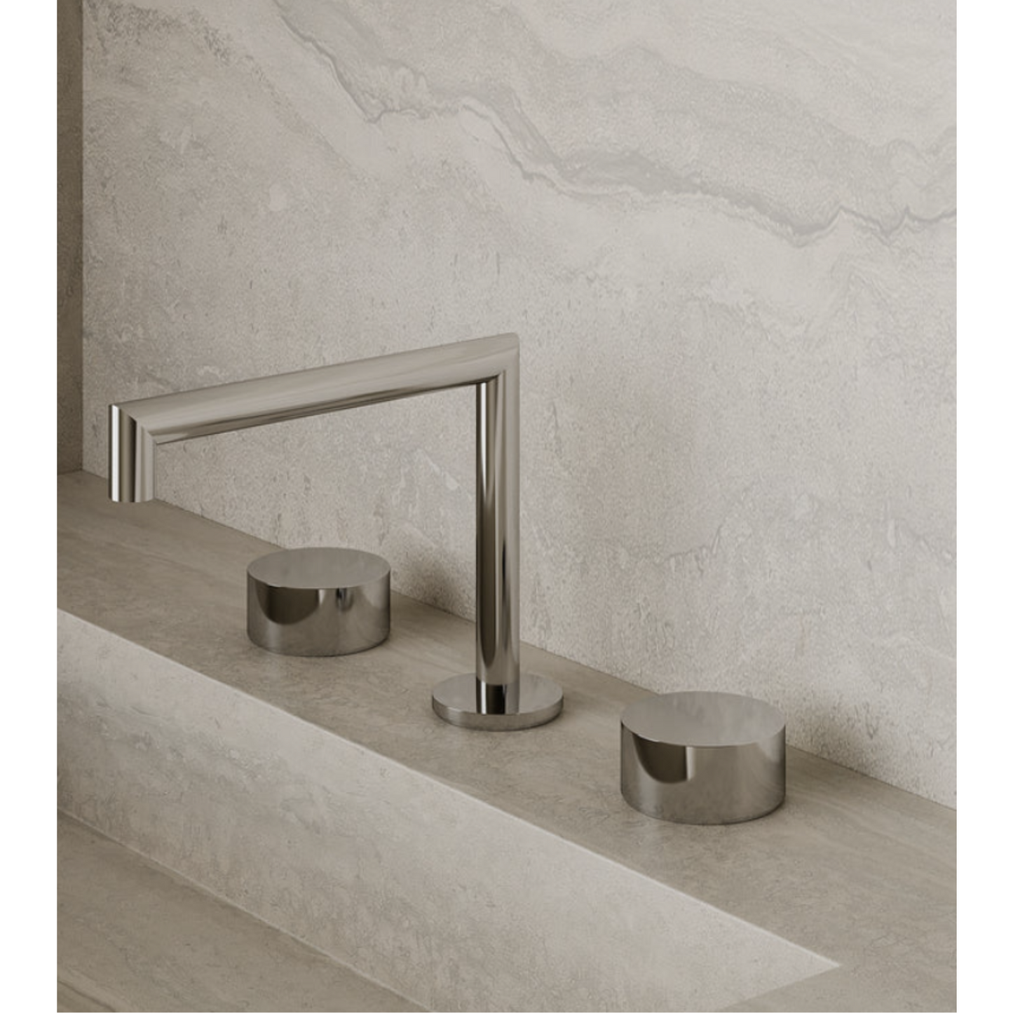 ELEMENTO BATH | SQUARE COUNTER-MOUNTED FAUCET | $930.00 -  $1,095.00