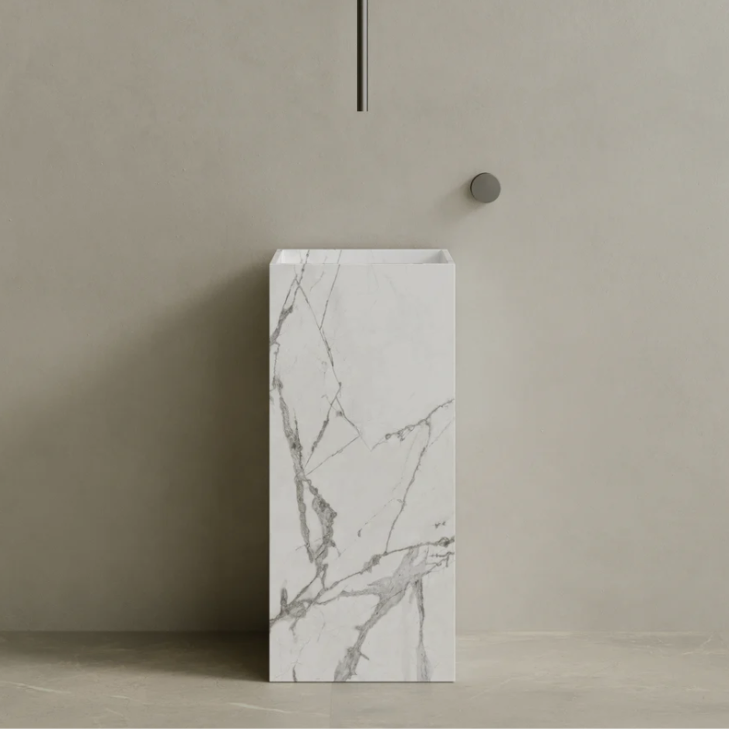 ELEMENTO BATH | QUARO HANDCRAFTER STONE PEDESTAL SINK | $3,313.20 - $6,894.80