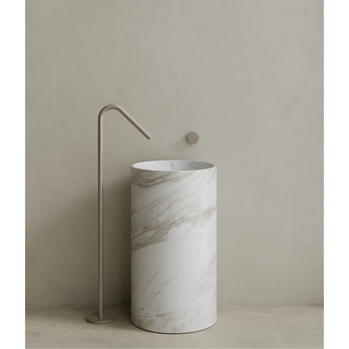 ELEMENTO BATH | ORBITA STONE PEDESTAL SINK | $5,349.30 -  $10,945.00