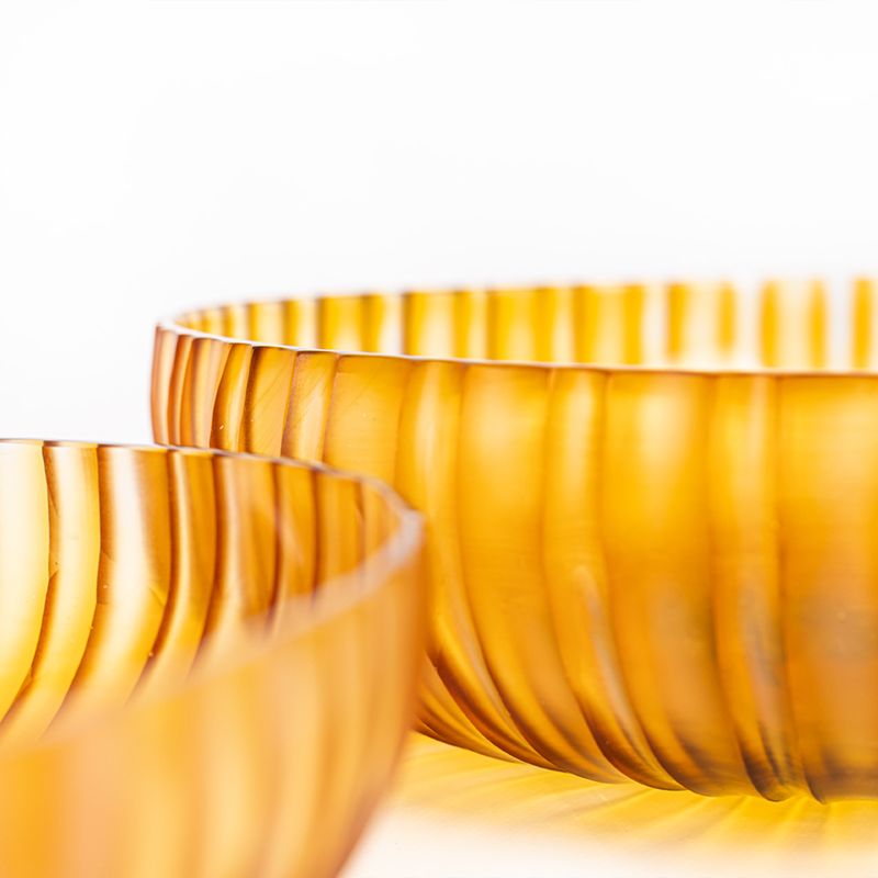 GUAXS MAGGIA BOWL In Indigo Clear Gold - $311.00 - $514.00