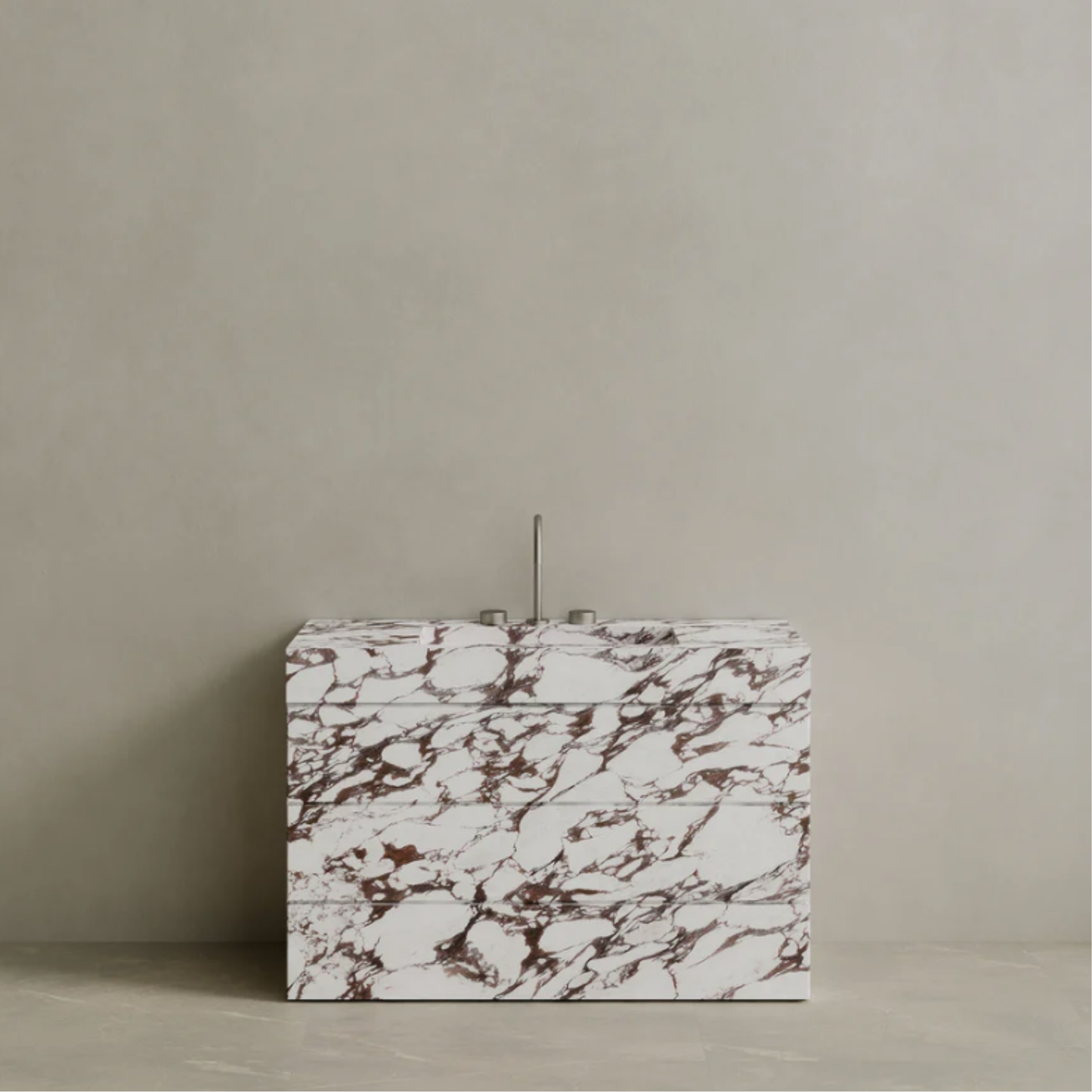 ELEMENTO BATH | SINGLE SINK FREESTANDING MARBLE VANITY WITH DRAWERS | $5,081.60 - $9,792.00