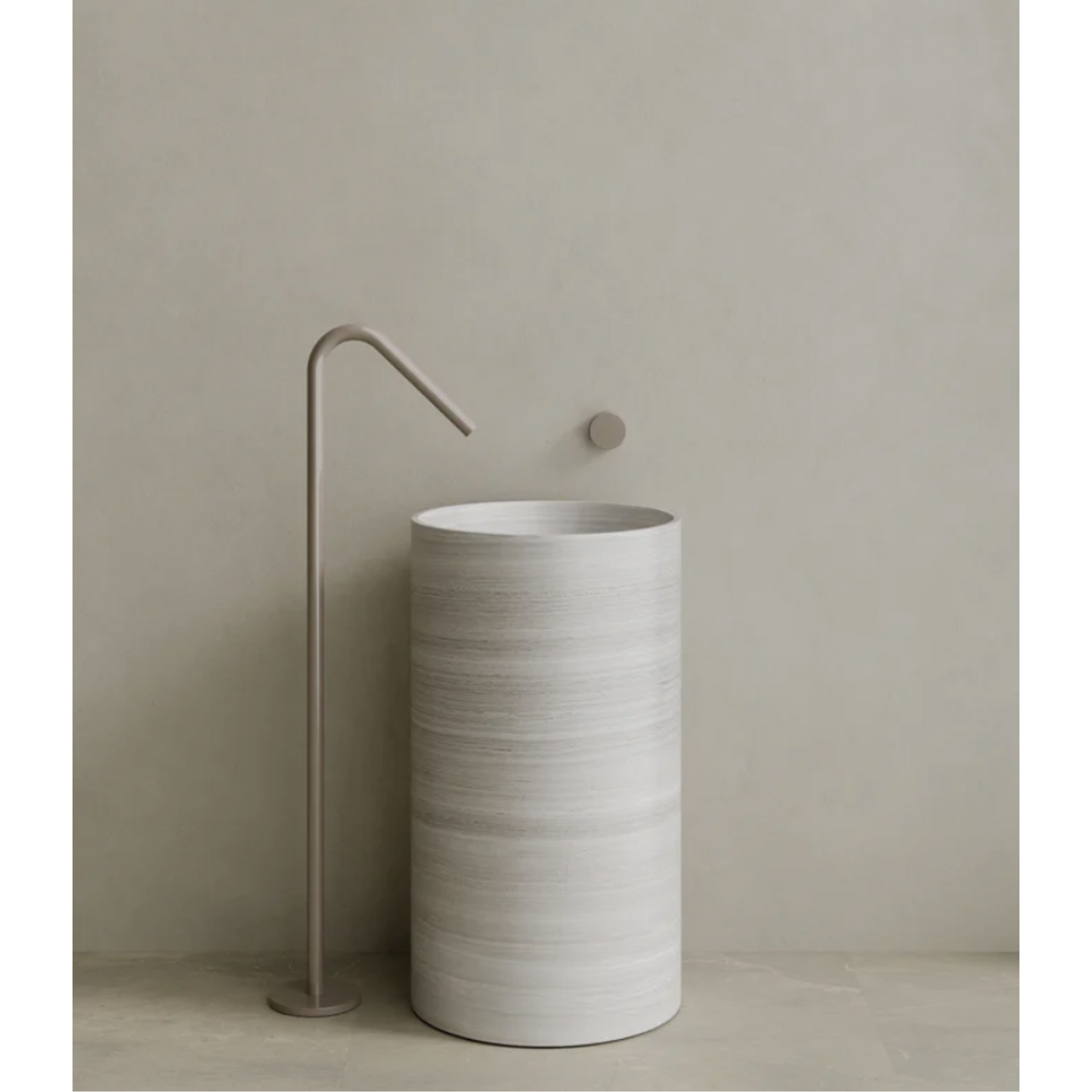ELEMENTO BATH | ORBITA STONE PEDESTAL SINK | $5,349.30 -  $10,945.00