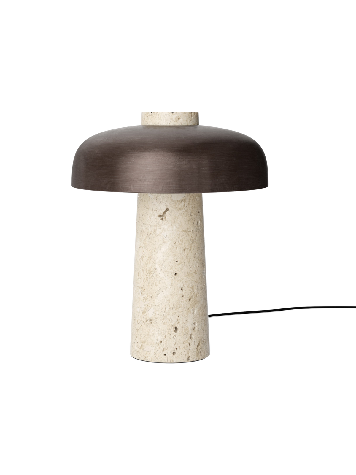 Reverse Table Lamp Travertine by Audo Copenhagen