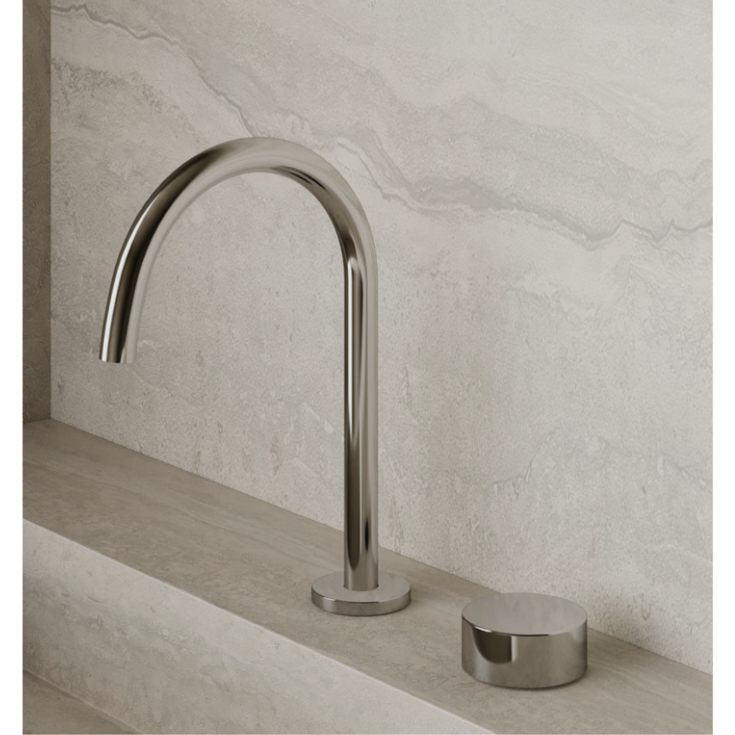 ELEMENTO BATH | HIGH ARC COUNTER MOUNTED FAUCET | $930.00 - $1,095.00