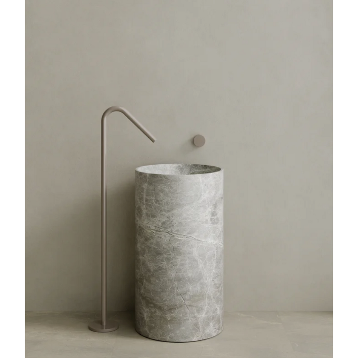 ELEMENTO BATH | ORBITA STONE PEDESTAL SINK | $5,349.30 -  $10,945.00