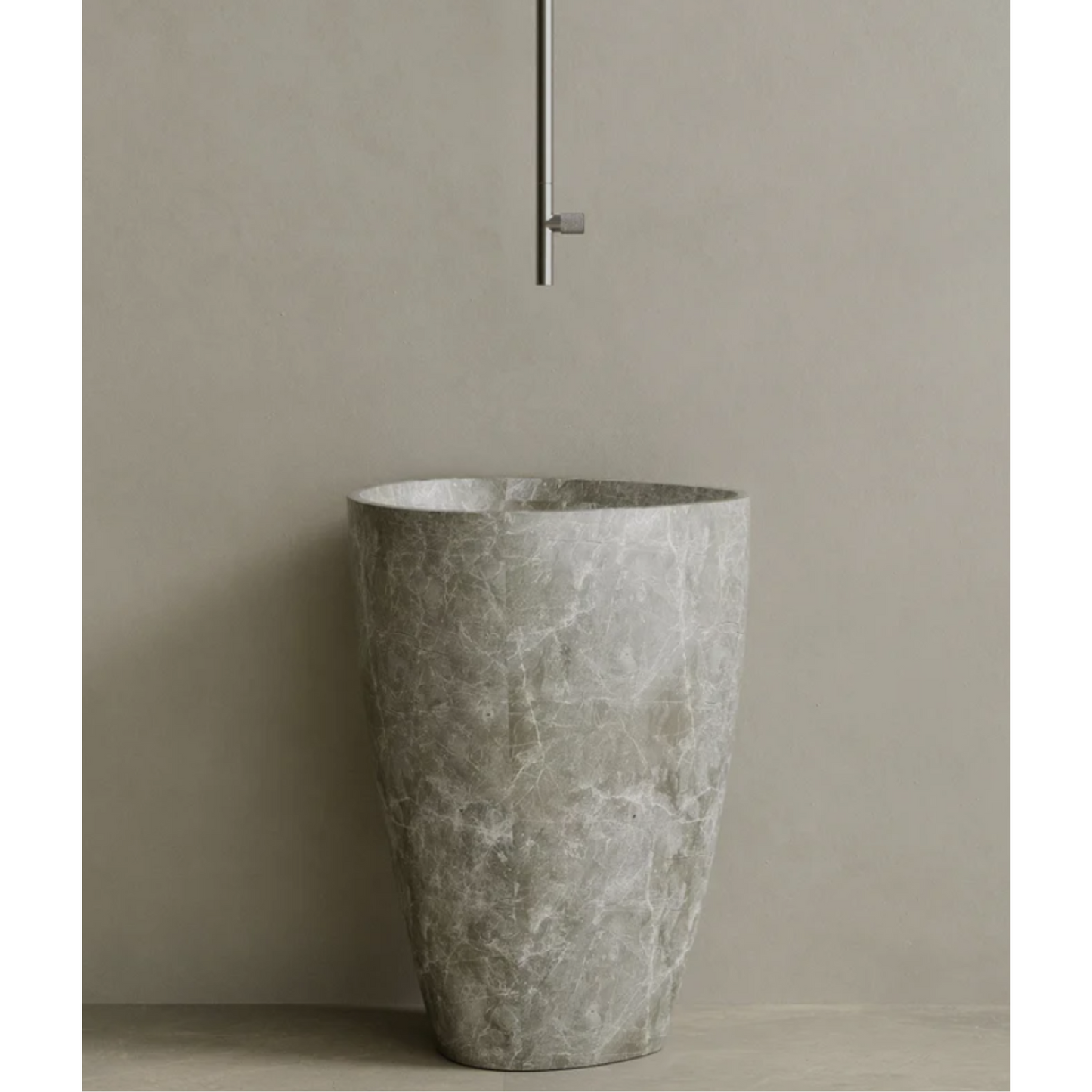 ELEMENTO BATH | FLUVIO STONE PEDESTAL SINK | $6,394.30 - $11,990.00