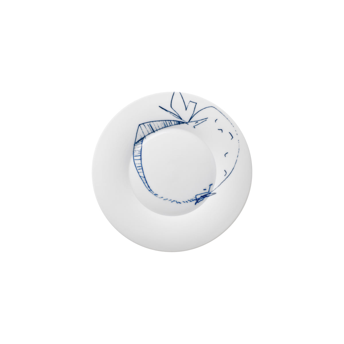 Hering Berlin Granat Cake/Bread Plate