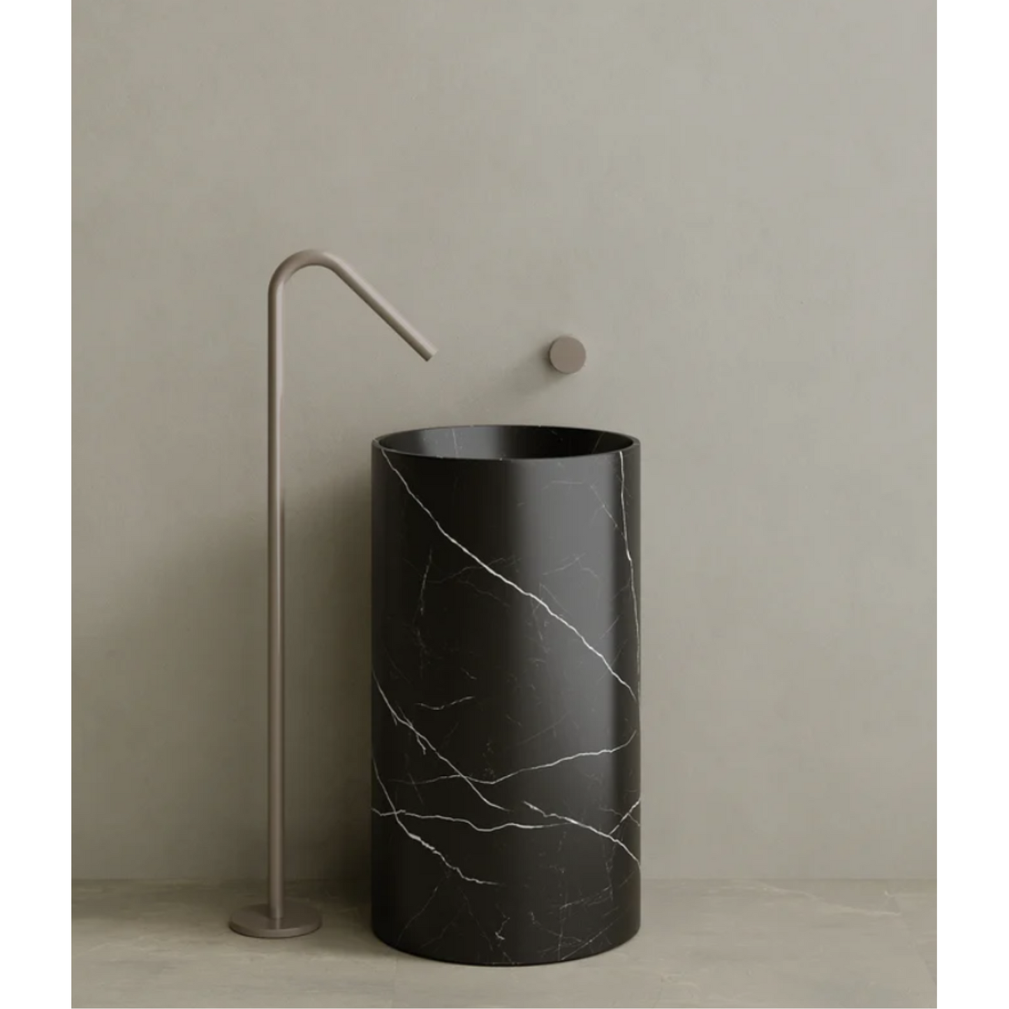 ELEMENTO BATH | ORBITA STONE PEDESTAL SINK | $5,349.30 -  $10,945.00