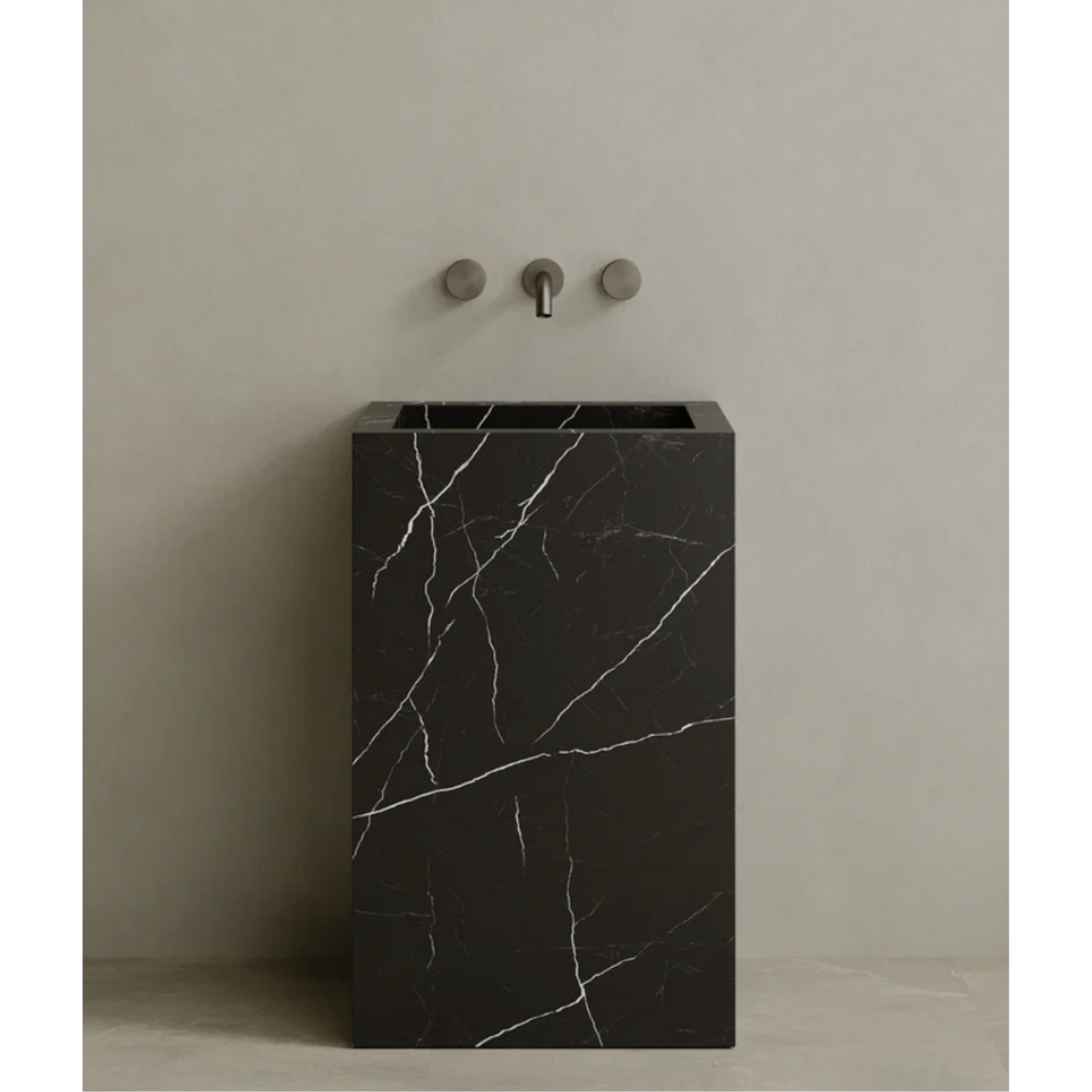 ELEMENTO BATH | QUATTRO STONE PEDESTAL SINK | $3,423.20 - $7,004.80