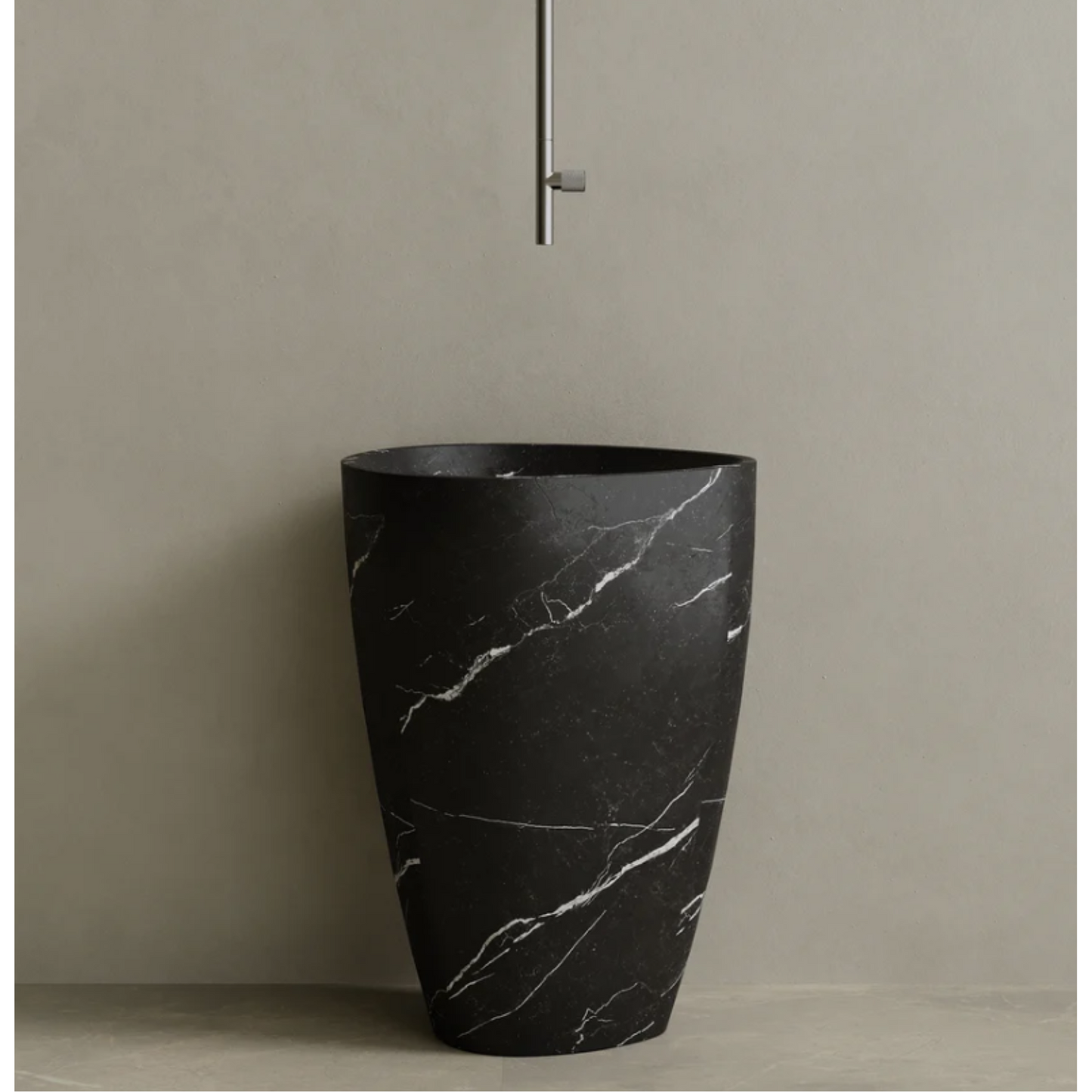 ELEMENTO BATH | FLUVIO STONE PEDESTAL SINK | $6,394.30 - $11,990.00