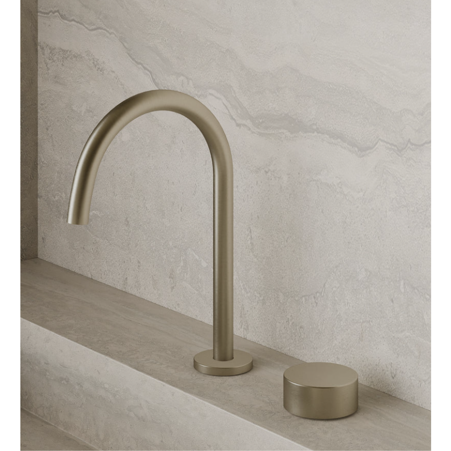 ELEMENTO BATH | HIGH ARC COUNTER MOUNTED FAUCET | $930.00 - $1,095.00