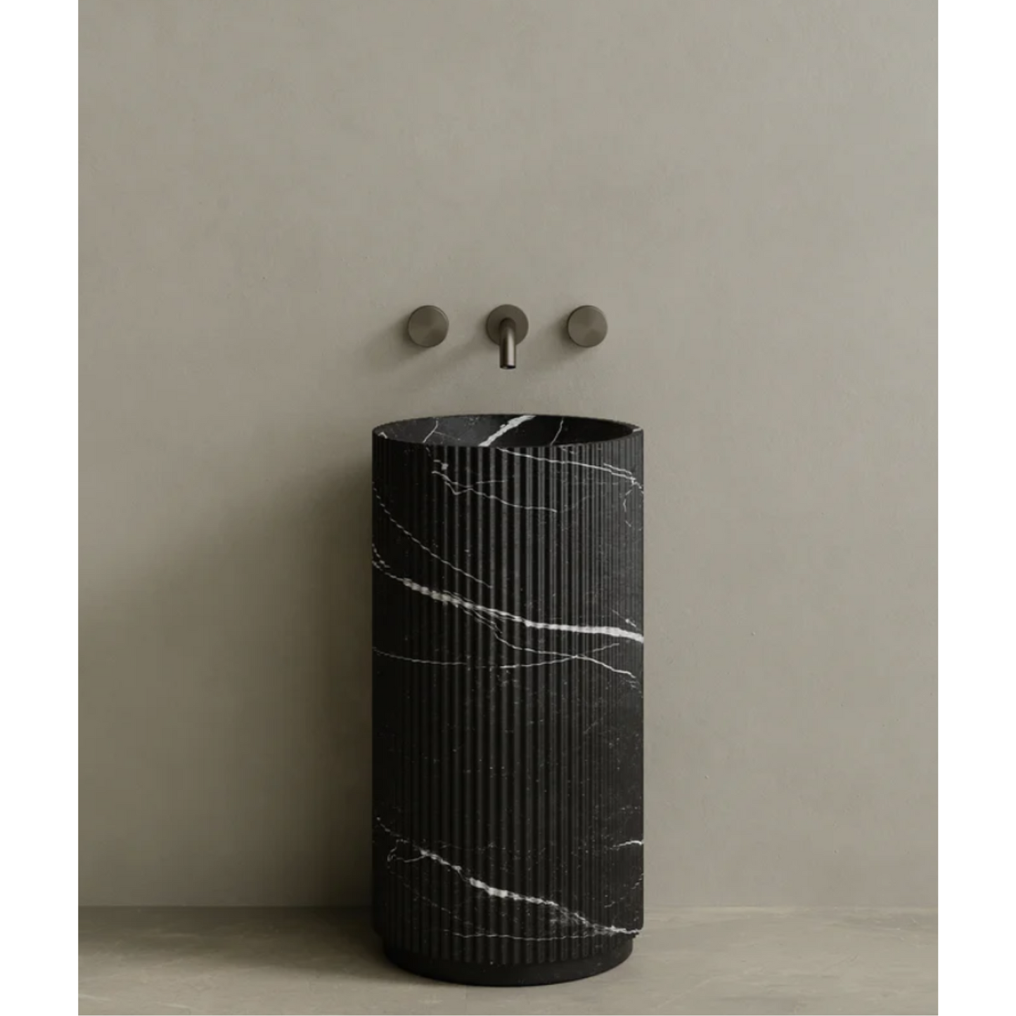 ELEMENTO BATH | RIVIO STONE PEDESTAL SINK | $6,394.30 - $11,990.00