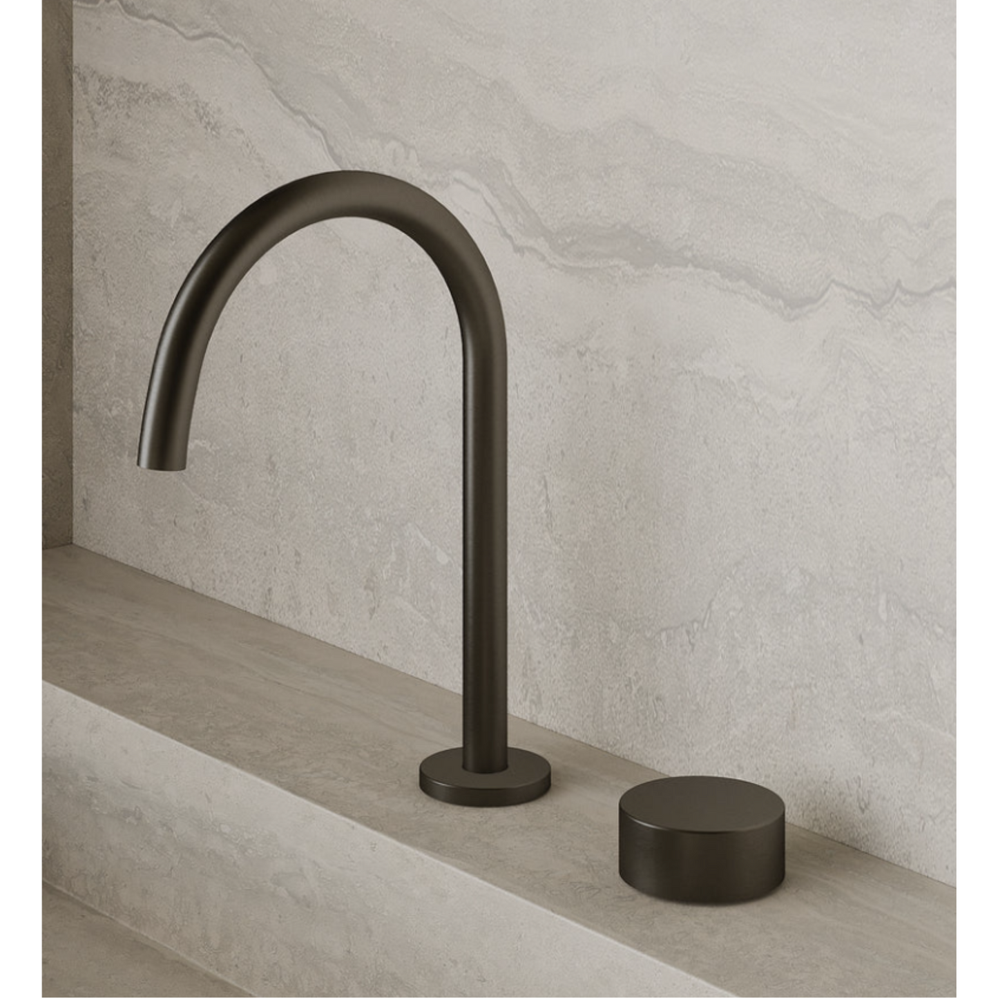 ELEMENTO BATH | HIGH ARC COUNTER MOUNTED FAUCET | $930.00 - $1,095.00