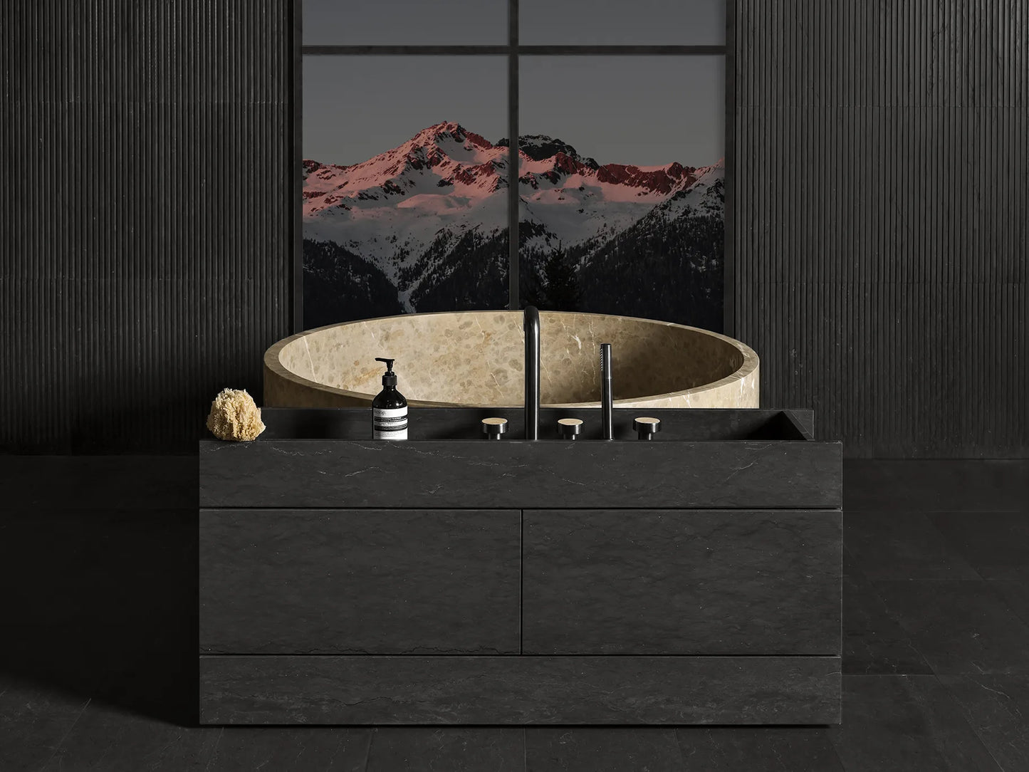 LUCE DI CARRARA | PASSAGE BATH CONSOLE | $29,120.52 - $38,899.80