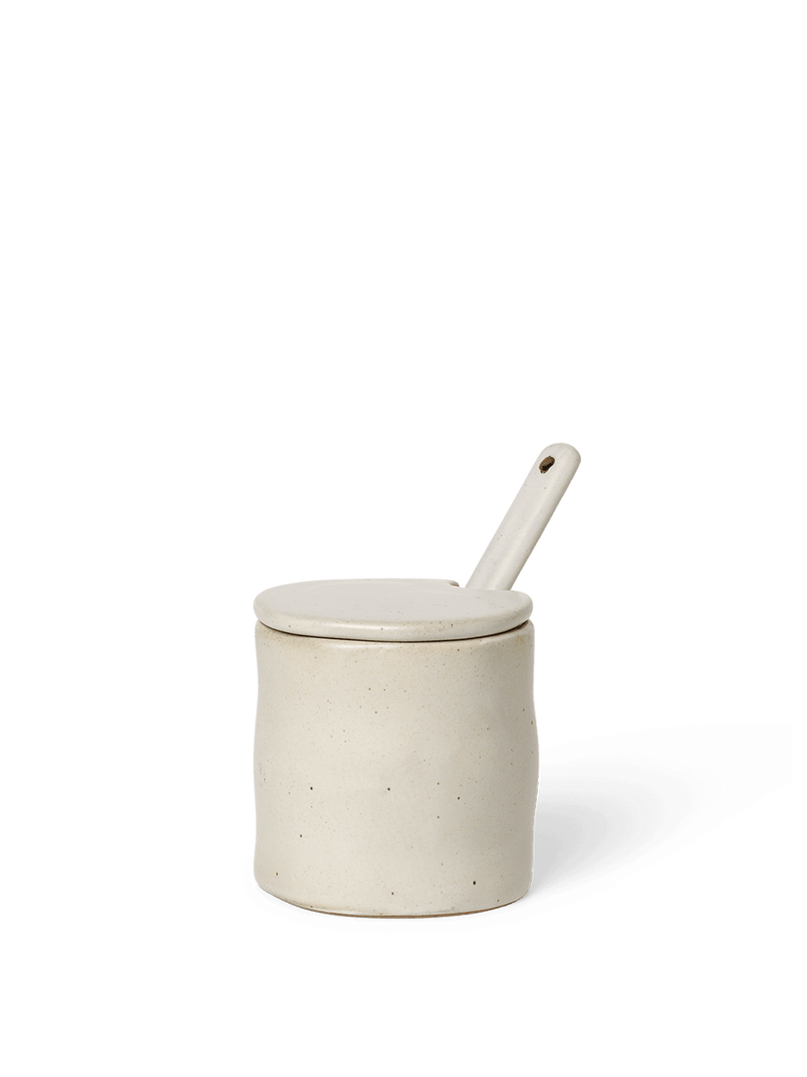 Ferm Living Flow Jar with Spoon