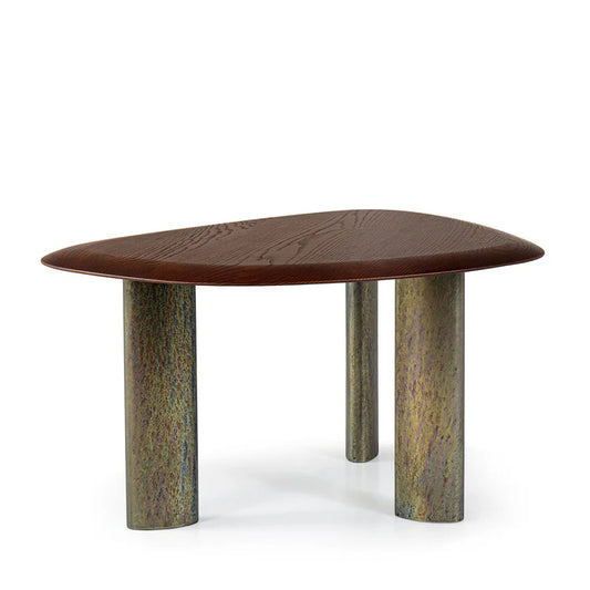 EGEO MEDIUM COFFEE TABLE WITH LIGHT BROWN OAK WOOD TOP | $4,110.00