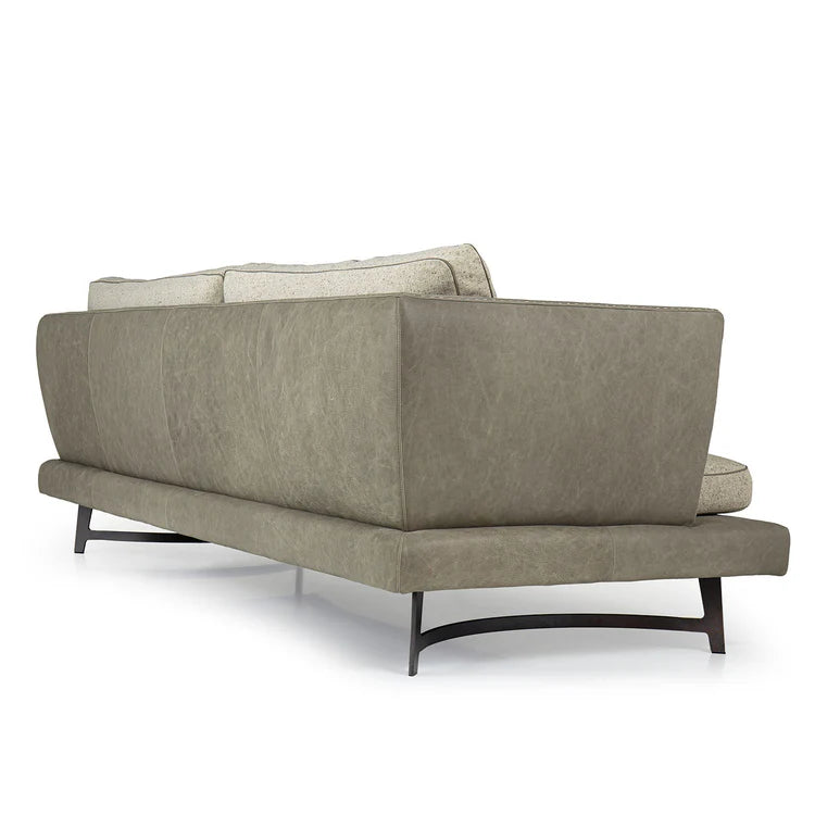 MARTIN GRAY SOFA WITH METAL BASE | $11,625.00