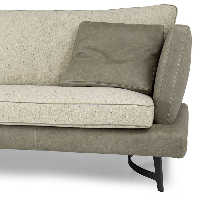 MARTIN GRAY SOFA WITH METAL BASE | $11,625.00