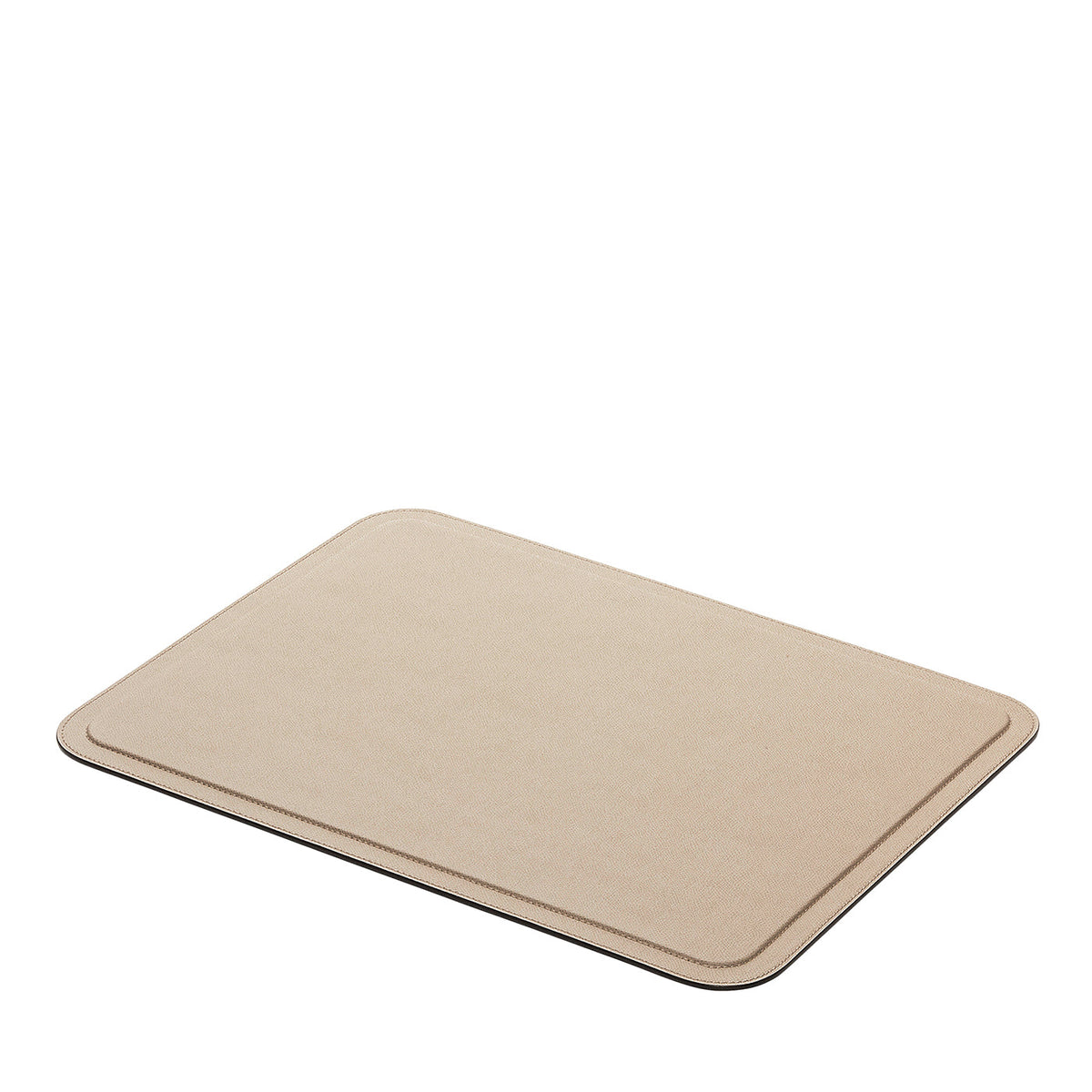 Giobagnara Polo Beige Leather Desk Large Blotter