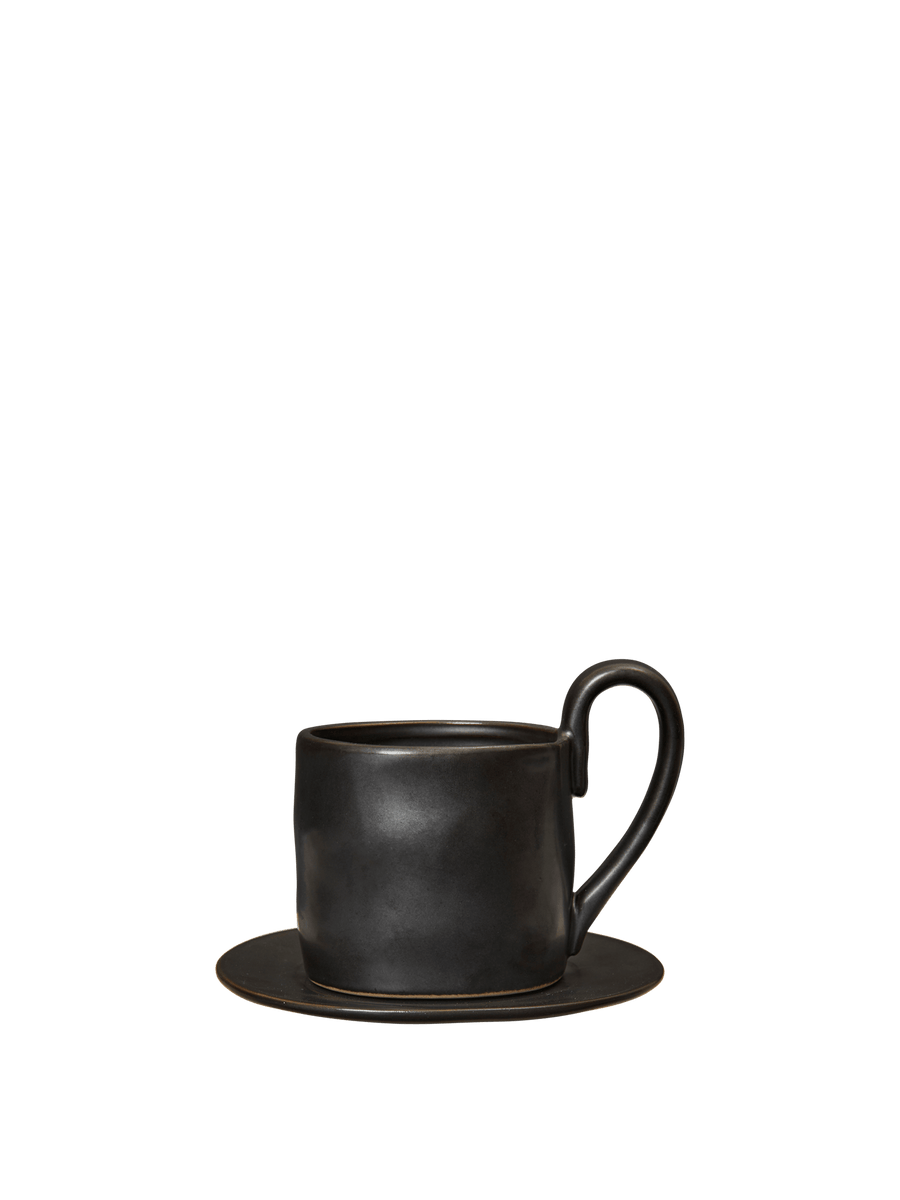 Ferm Living Flow Mug with Saucer