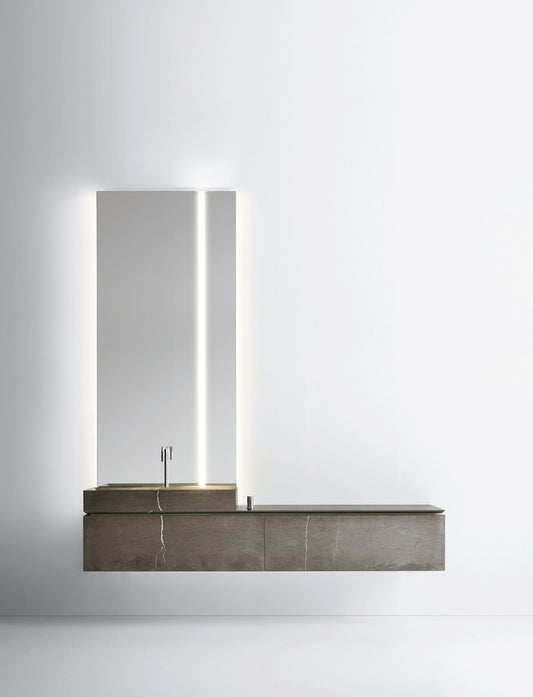 PURO 19.02 l washbasin & mirror by NOORTH