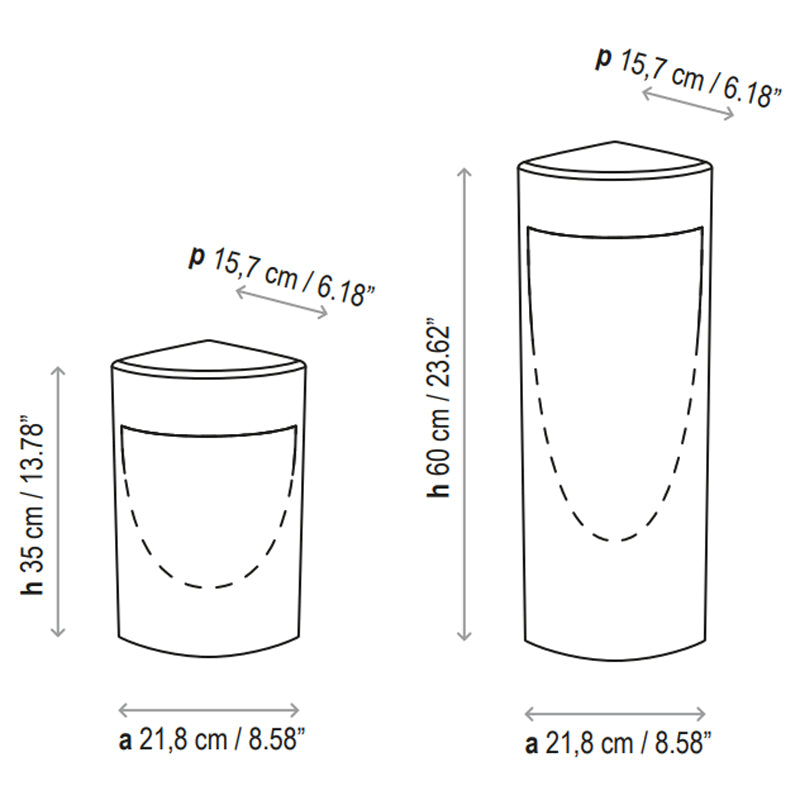 BOVER | MOAI OUTDOOR BOLLARD LIGHT | $2,028.00 - $2,273.00