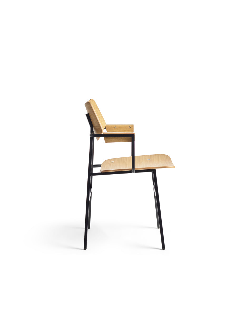 1960 Armchair natural oak
