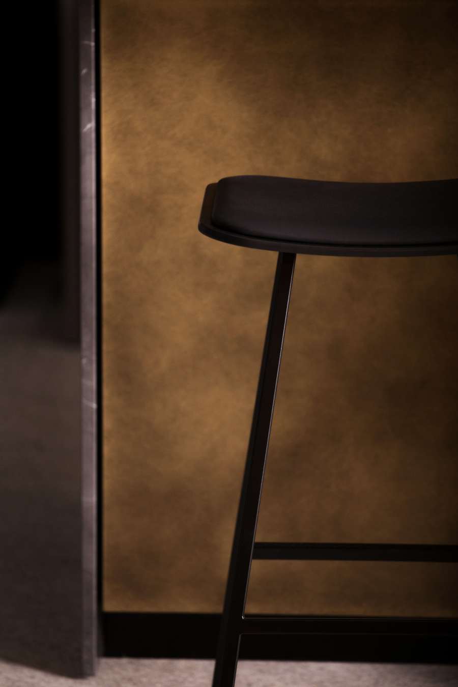 1960 Barstool upholstered seat
